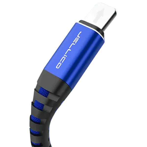 Cablu pentru telefon 79794 Rival USB Type-A + microUSB 1.2 m/ Blue photo 3