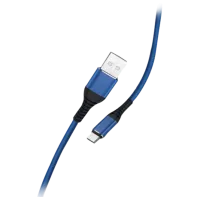 Кабель для телефона 79794 Rival USB Type-A + microUSB 1.2 м/ Синий photo 4