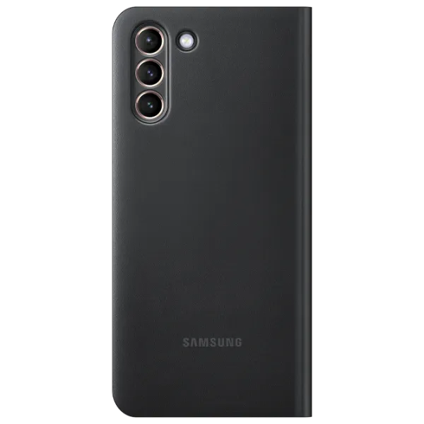 Чехол для смартфона Samsung Galaxy S21 Plus Samsung/ LED View Cover/ PC/ PU/ Черный photo 2