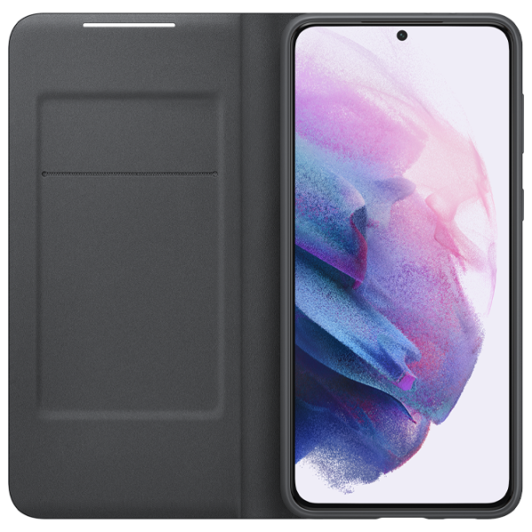 Чехол для смартфона Samsung Galaxy S21 Plus Samsung/ LED View Cover/ PC/ PU/ Черный photo 3