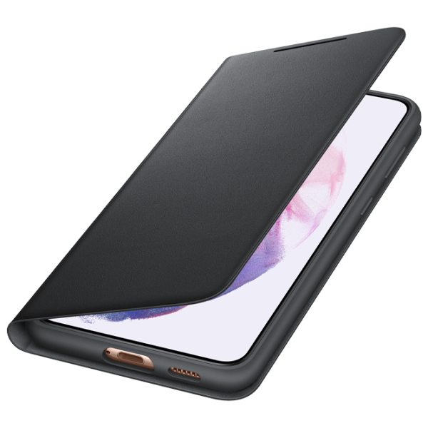 Чехол для смартфона Samsung Galaxy S21 Plus Samsung/ LED View Cover/ PC/ PU/ Черный photo 4