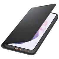 Husă pentru smartphone Samsung Galaxy S21 Plus Samsung/ LED View Cover/ PC/ PU/ Black photo 4