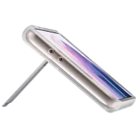 Husă pentru smartphone Samsung Galaxy S21+ Samsung/ Standing Cover/ TPU/ Transparent photo 3