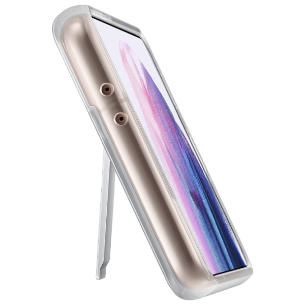 Чехол для смартфона Samsung Galaxy S21+ Samsung/ Standing Cover/ TPU/ Прозрачный photo 4