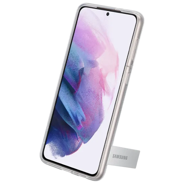 Чехол для смартфона Samsung Galaxy S21+ Samsung/ Standing Cover/ TPU/ Прозрачный photo 5