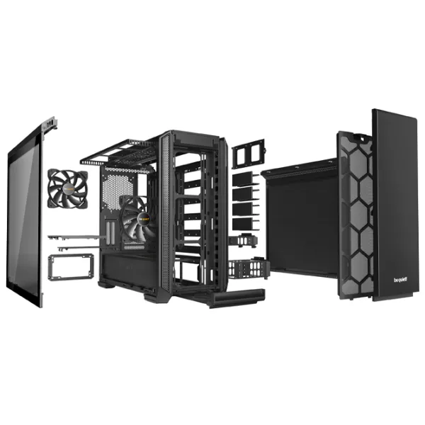 Carcasă Be quiet! Silent Base 601 Mid Tower / Black photo 7