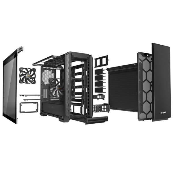 Carcasă Be quiet! Silent Base 601 Mid Tower / Window Black photo 7