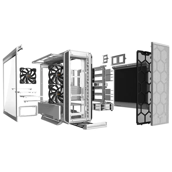 Carcasă Be quiet! Silent Base 802 Mid Tower / Window White photo 6