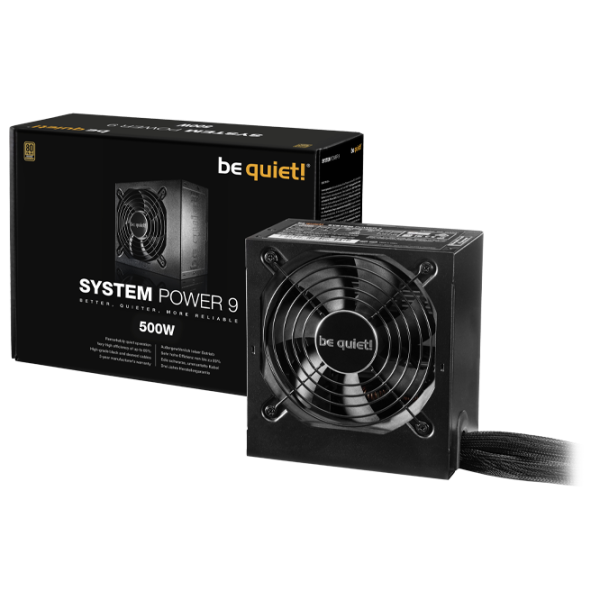 Sursă de alimentare Be quiet! SYSTEM POWER 9 80+ Bronze 80+ Bronze/ 500 W photo 3