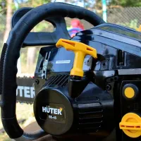 Fierăstrău cu lanţ Huter BS-45 pe benzină/ Black photo 10