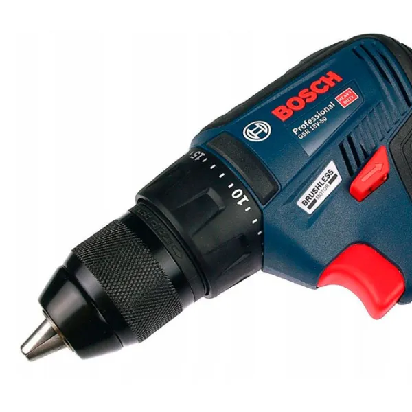 Mașină de găurit și înșurubat Bosch GSR 18V-50 1800 rot/min photo 4