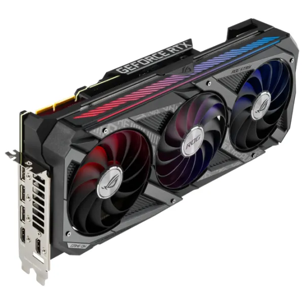 Placă video Asus RTX3090 24GB GDDR6X ROG Strix Gaming OC PCI Express 4.0 / 24 GB photo 2