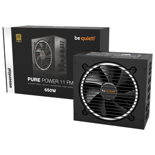 Sursă de alimentare Be quiet! PURE POWER 11 FM 80+ Gold 80+ Gold/ 650 W photo 3 Sursă de alimentare Be quiet! PURE POWER 11 FM 80+ Gold 80+ Gold/ 650 W photo 3