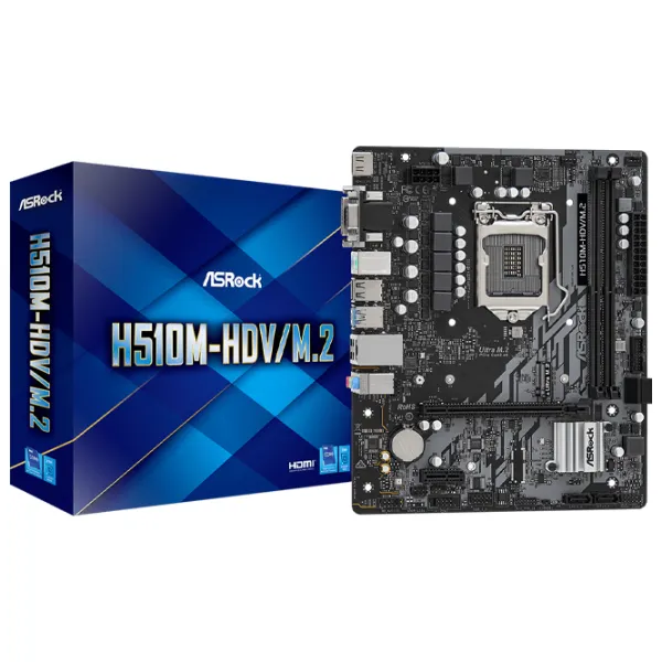 Материнская плата ASRock H510M-HDV mATX/ Intel H510 photo 4