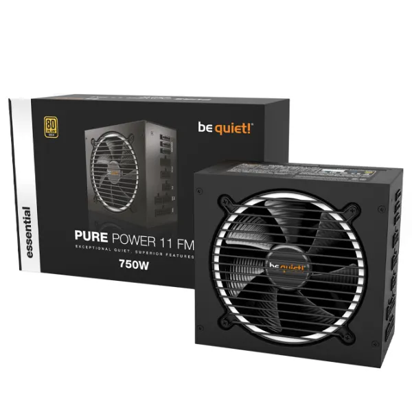 Sursă de alimentare Be quiet! PURE POWER 11 FM 80+ Gold 80+ Gold/ 750 W photo 3 Sursă de alimentare Be quiet! PURE POWER 11 FM 80+ Gold 80+ Gold/ 750 W photo 3