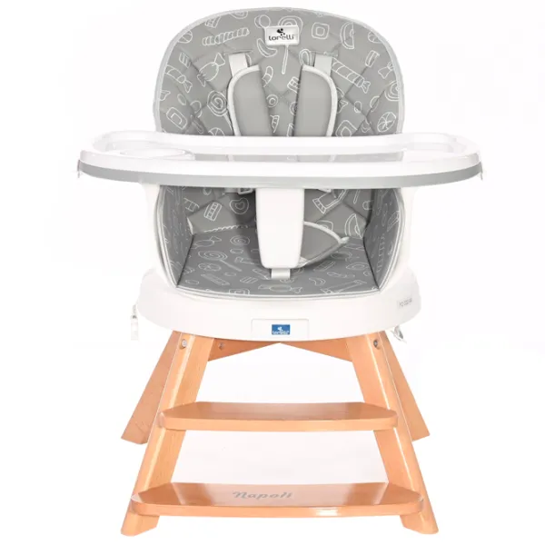 Scaun de masă Lorelli Napoli (10100472137) Crescător/ / Gray  photo 3 Scaun de masă Lorelli Napoli (10100472137) Crescător/ / Gray  photo 3