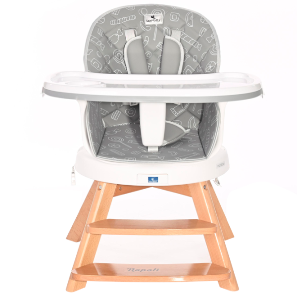 Scaun de masă Lorelli Napoli (10100472137) Crescător/ / Gray  photo 3 Scaun de masă Lorelli Napoli (10100472137) Crescător/ / Gray  photo 3