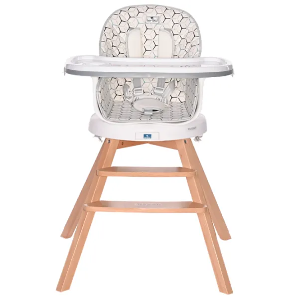 Стульчик для кормления Lorelli Napoli (10100472132) Растущий/ / Серый  photo 2 Стульчик для кормления Lorelli Napoli (10100472132) Растущий/ / Серый  photo 2
