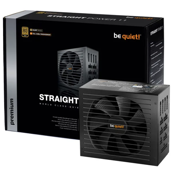 Sursă de alimentare Be quiet! STRAIGHT POWER 11 80+ Gold 80+ Gold/ 850 W photo 4 Sursă de alimentare Be quiet! STRAIGHT POWER 11 80+ Gold 80+ Gold/ 850 W photo 4