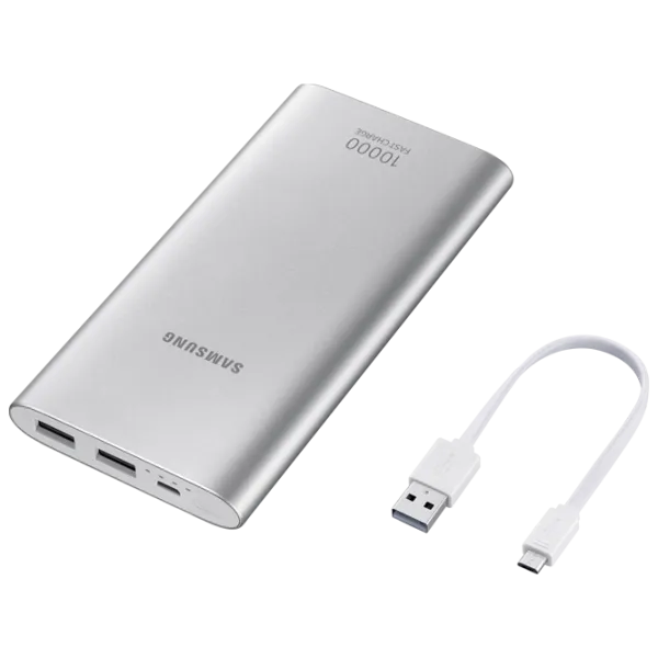 Acumulator extern Samsung P1100 10000 mAh/ Silver photo 4 Acumulator extern Samsung P1100 10000 mAh/ Silver photo 4