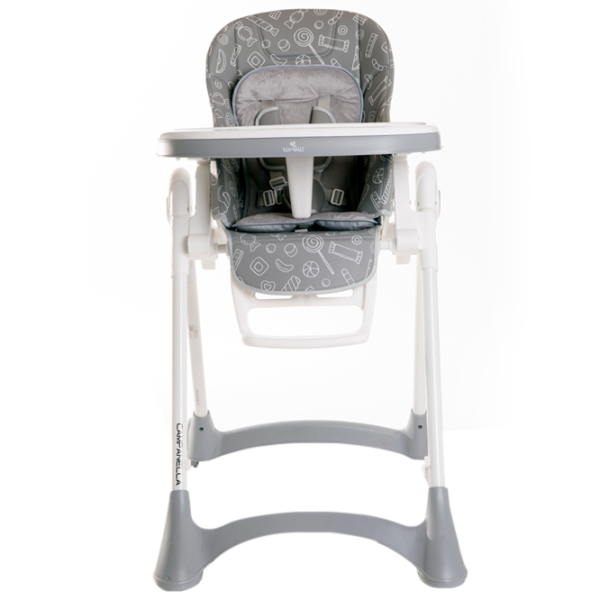 Scaun de masă Lorelli Campanella (10100412096) Clasic/ 6 luni / Gray  photo 2 Scaun de masă Lorelli Campanella (10100412096) Clasic/ 6 luni / Gray  photo 2