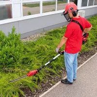 Mașină de tuns gard viu Einhell GE-HC 18 Li XPWR SOLO cu acumulator photo 4