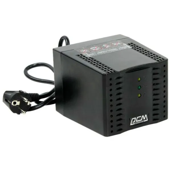 Стабилизатор напряжения PowerCom TCA-3000 Черный photo 5