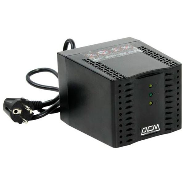 Стабилизатор напряжения PowerCom TCA-3000 Черный photo 5