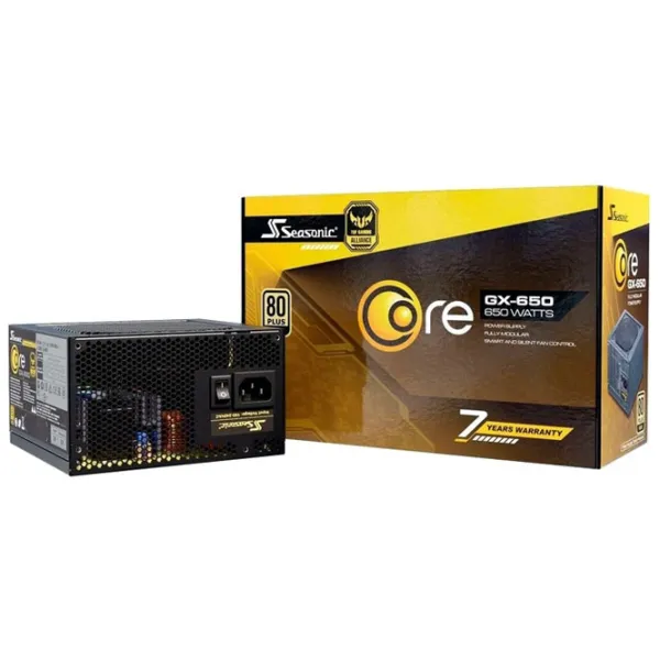 Блок питания Seasonic Core GX-650 80+ Gold/ 650 Вт photo 4