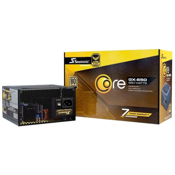 Блок питания Seasonic Core GX-650 80+ Gold/ 650 Вт photo 4