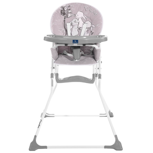 Стульчик для кормления Lorelli Cookie (10100242139) Классический/ 6 месяцев / Серый  photo 2 Стульчик для кормления Lorelli Cookie (10100242139) Классический/ 6 месяцев / Серый  photo 2