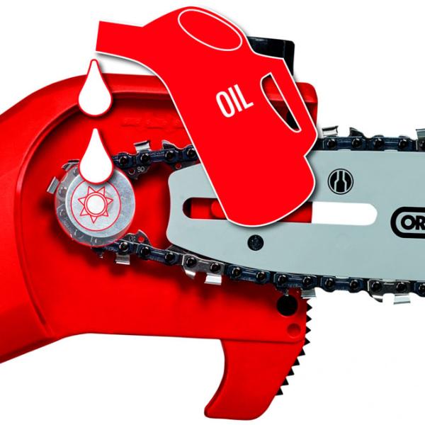 Fierăstrău cu lanţ Einhell GC-LC 18/ 20 cu acumulator/ Red photo 4