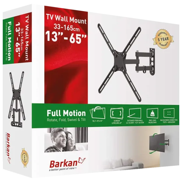 Suport TV Barkan E3433 VESA 400 x 400 mm photo 2