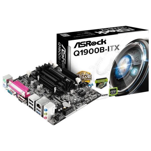 Материнская плата ASRock Q1900B-ITX Mini-ITX/ Celeron J1900 photo 5