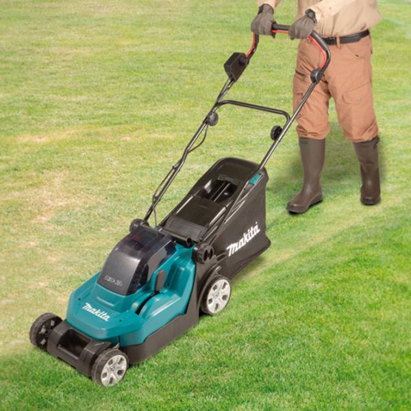 Газонокосилка аккумуляторный Makita DLM382PM2  photo 2