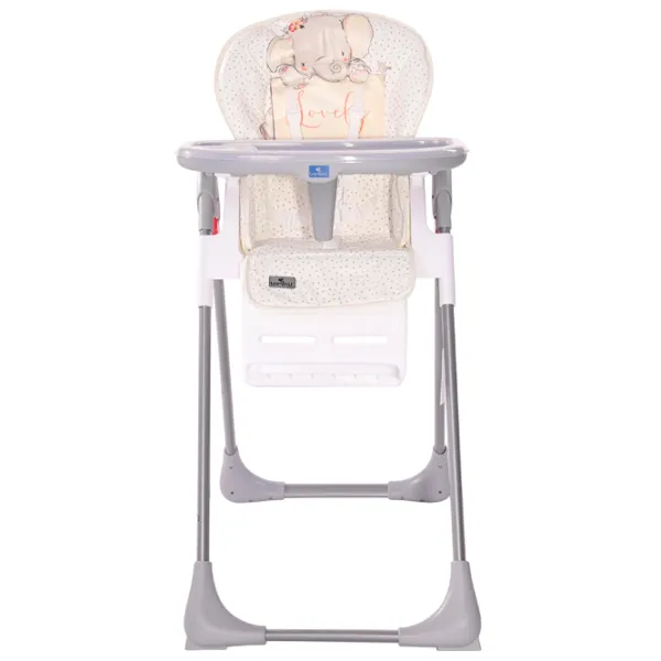 Стульчик для кормления Lorelli Cryspi (10100442126) Классический/ 6 месяцев / Серый  photo 2 Стульчик для кормления Lorelli Cryspi (10100442126) Классический/ 6 месяцев / Серый  photo 2