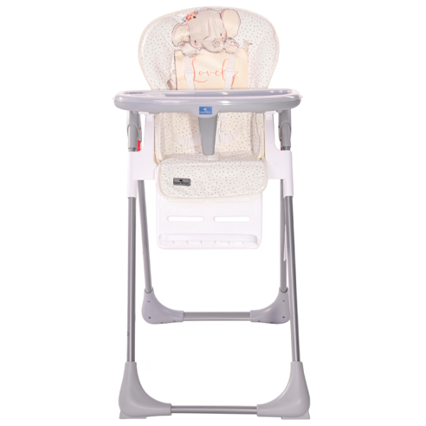 Стульчик для кормления Lorelli Cryspi (10100442126) Классический/ 6 месяцев / Серый  photo 2 Стульчик для кормления Lorelli Cryspi (10100442126) Классический/ 6 месяцев / Серый  photo 2
