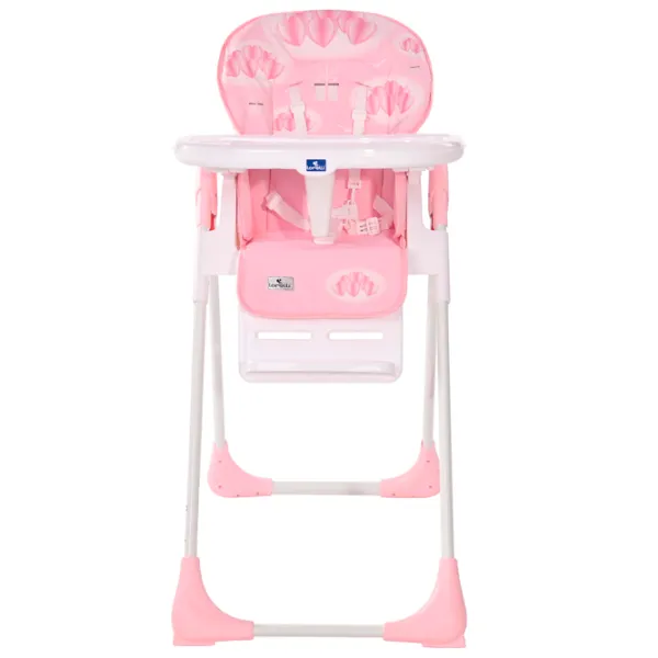 Scaun de masă Lorelli Cryspi (10100442111) Clasic/ 6 luni / Pink  photo 2