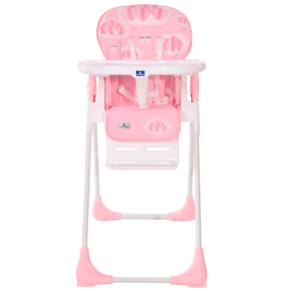 Scaun de masă Lorelli Cryspi (10100442111) Clasic/ 6 luni / Pink  photo 2