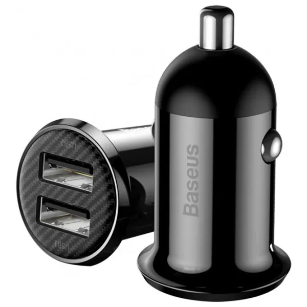 Încărcător auto Baseus Grain Pro 13 A/ Black photo 4