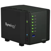 DiscStation Synology DS419slim Black photo 3