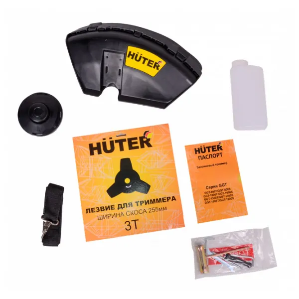 Триммер для травы Huter GGT-1500S бензиновая/ Желтый photo 11