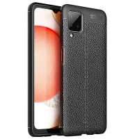 Husă pentru smartphone Samsung Galaxy A12/ Galaxy M12 Rival/ Back/ ECO Piele/ Black photo 3