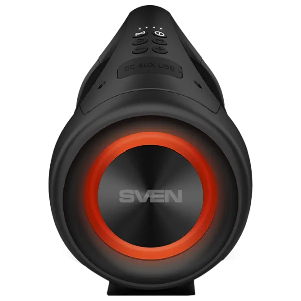 Портативная колонка Sven PS-370 2 x 20 w/ Черный photo 3