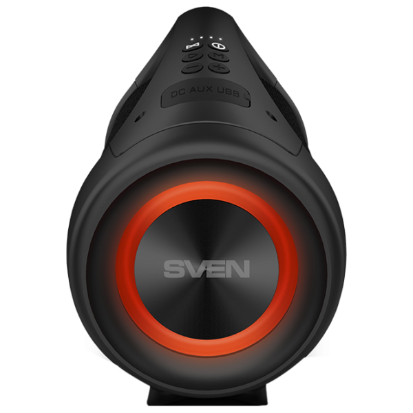 Портативная колонка Sven PS-370 2 x 20 w/ Черный photo 3