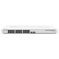 Switch Mikrotik CSS326-24G-2S+RM Белый photo 2