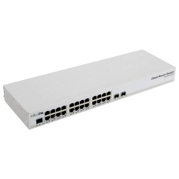 Switch Mikrotik CSS326-24G-2S+RM Белый photo 5