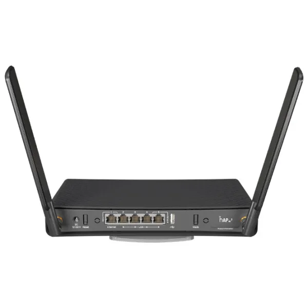 Wi-Fi Роутер Mikrotik hAP ac3 300 Мбит/ с/ 867 Мбит/ с/ Черный photo 3