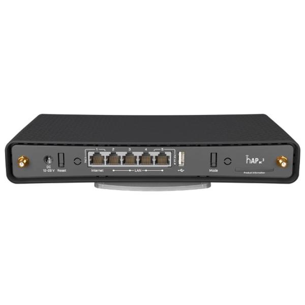 Wi-Fi Роутер Mikrotik hAP ac3 300 Мбит/ с/ 867 Мбит/ с/ Черный photo 4
