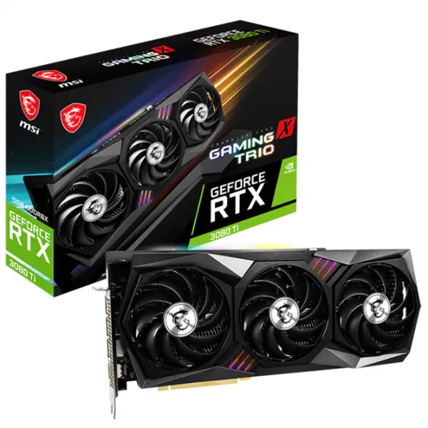 Placă video MSI GeForce RTX 3080 Ti GAMING X TRIO 12G PCI Express 4.0 / 12 GB photo 4